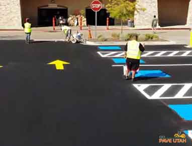 Asphalt Striping & Marking