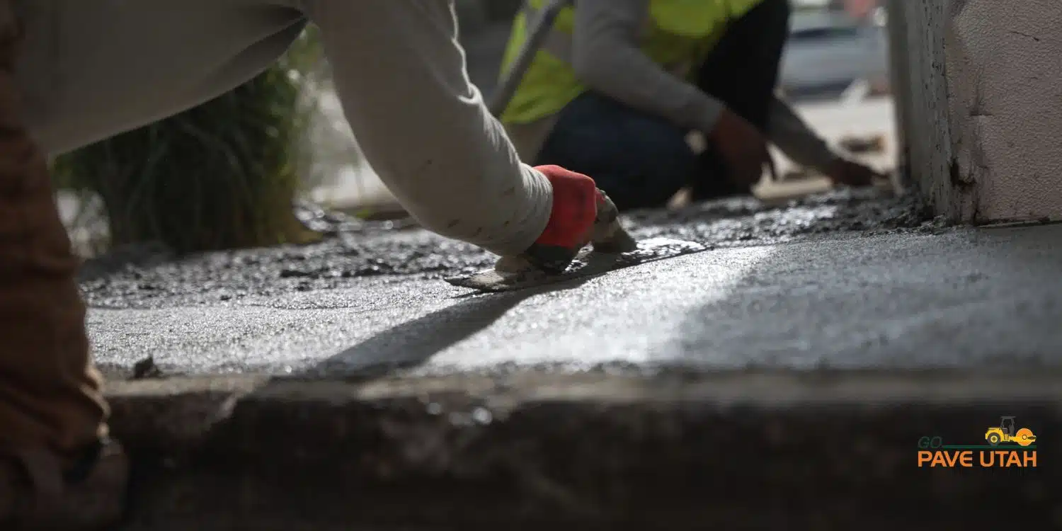 Commercial Concrete Services for Parking Lots Property Management from Go Pave Utah