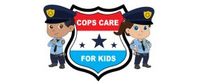 Cops Care For Kids Logo Sponsored by Go Pave Utah