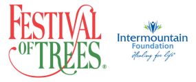 Festival of Trees Logo Sponsored by Go Pave Utah