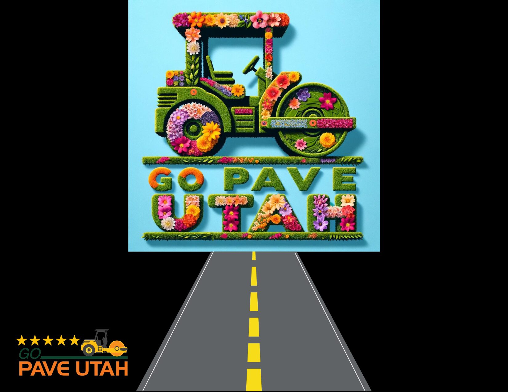 Paving Roads and Planting Flowers Go Pave Utah