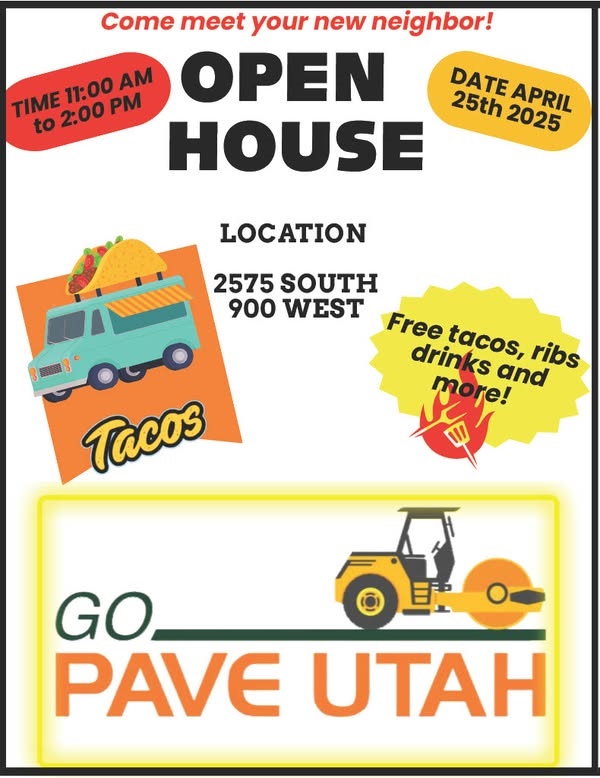 Go Pave Utah Open House New Location