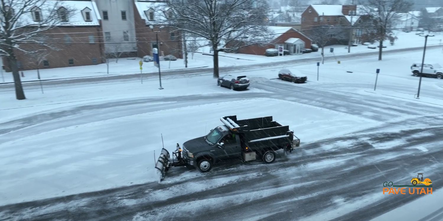 Business Snow Plowing Services from Go Pave Utah