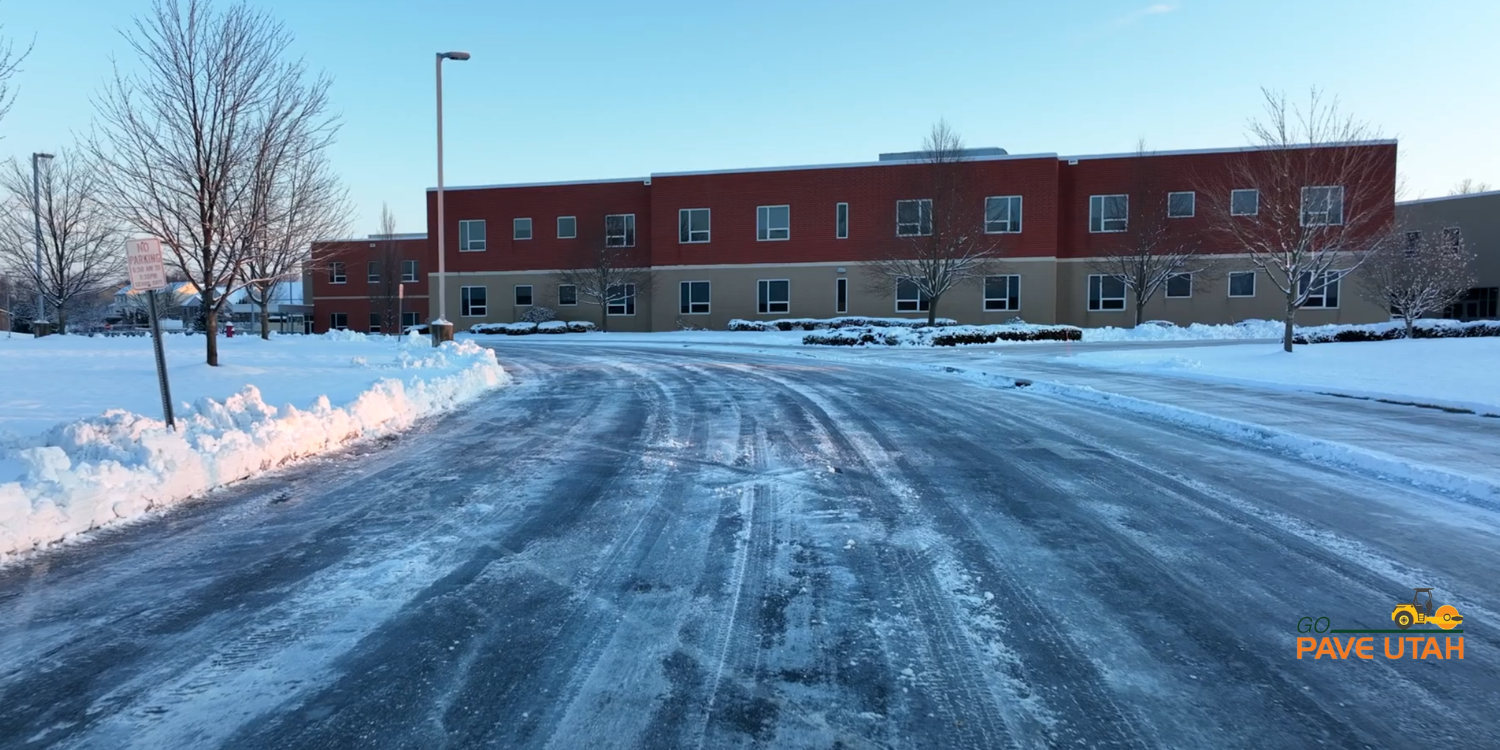Snow Plowing by Go Pave Utah