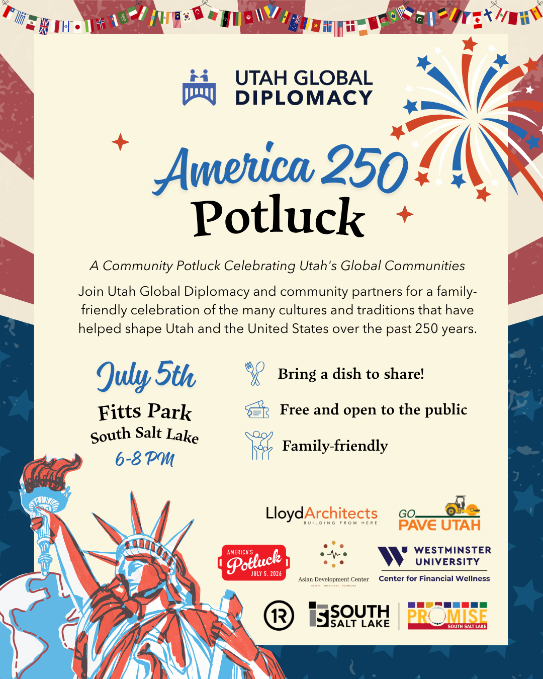 America 250 Dining Around the World Flyer