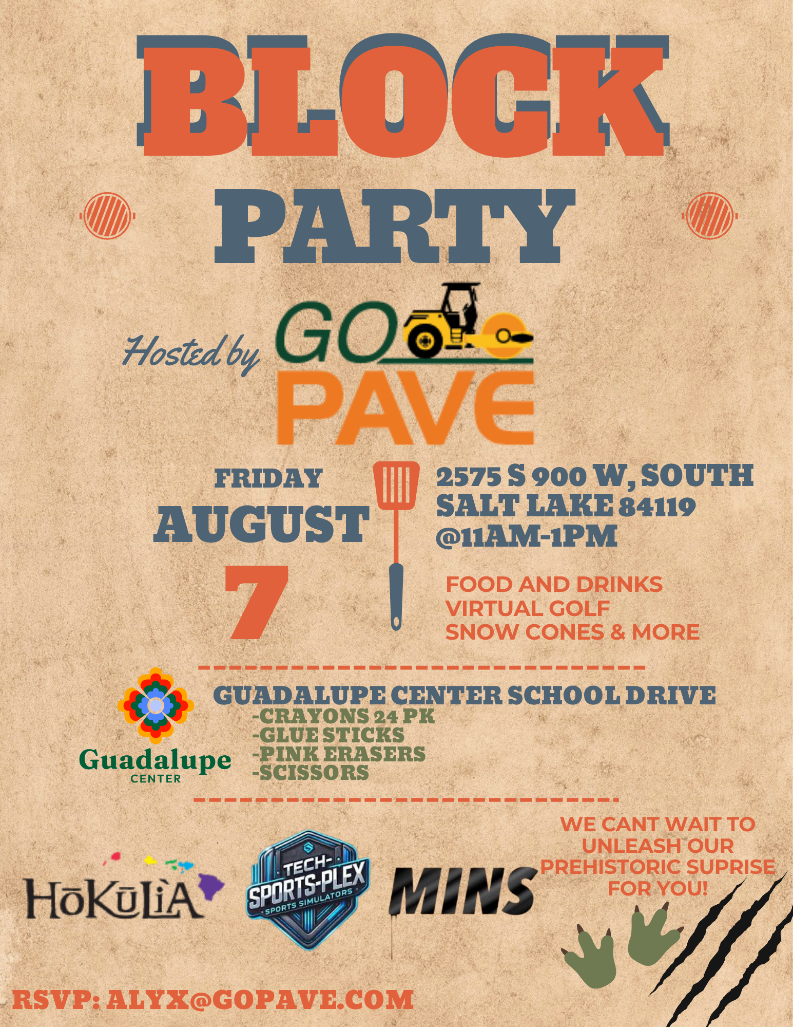 2026 Go Pave Summer Block Party 2 bbq 1